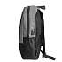 Рюкзак PULL, серый/чёрный, 45 x 28 x 11 см, 100% полиэстер 300D+600D - Фото 2