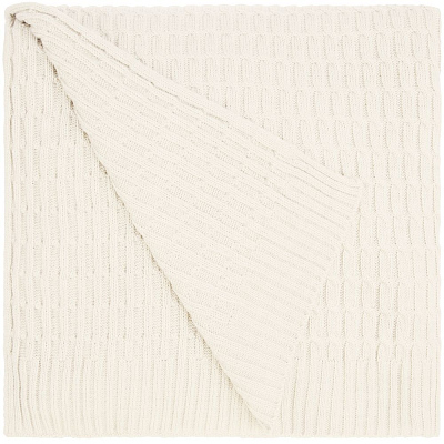 Плед Slumberland, белый (молочный)