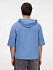 Футболка оверсайз унисекс с капюшоном Neofit, синяя - Фото 11