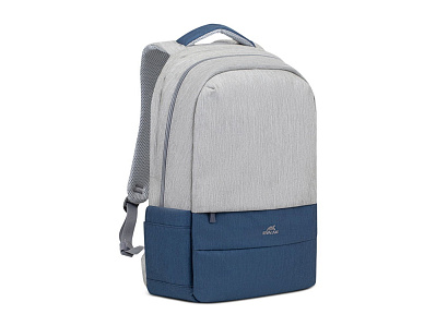 Рюкзак для ноутбука 17.3'' (Серый, темно-синий)