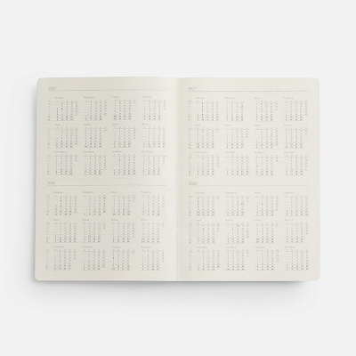 Ежедневник Urban Hard, недатированный, коричневый