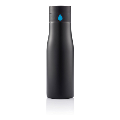 Бутылка для воды Aqua (Черный; синий)