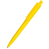Ручка пластиковая Agata софт-тач, желтая - Фото 1