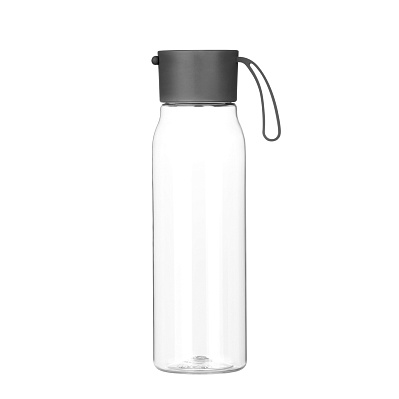 Бутылка для воды Step, серая (ТОЛЬКО ПОД ПОЛНУЮ ЗАПЕЧАТКУ) (Серый)