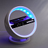 Bluetooth колонка "Smart Orb" 5Вт с беспроводным (15W) ЗУ, лампой, часами, FM радио, белый - Фото 4