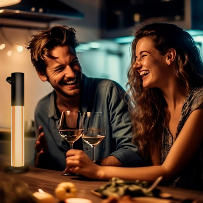 Настольный светильник Yeelight Rechargeable atmosphere table lamp, черный