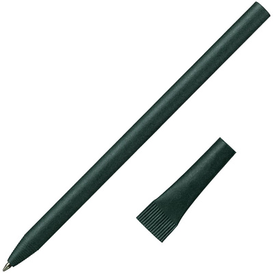 Ручка шариковая Carton Plus, зеленая (Зеленый)