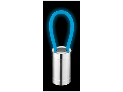 Фонарик Vela со светящимся ремешком