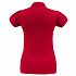 Рубашка поло женская Heavymill красная - Фото 2
