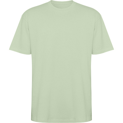 Футболка оверсайз BULL, ЧЕРНЫЙ XL (Туманно-зеленый)