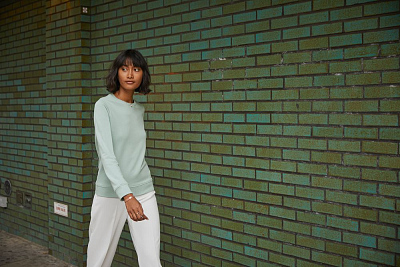 Свитшот женский BNC Inspire (Organic), желтый