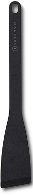 Лопатка со скошенным краем VICTORINOX Kitchen Utensils, 325x54 мм, бумажный композит, чёрная (Черный)