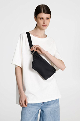 Поясная сумка W1, черная