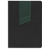 Ежедневник Bookmark, недатированный, черный с зеленым - Фото 2