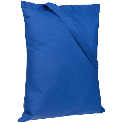 Холщовая сумка Basic 105, ярко-синяя (Синий)