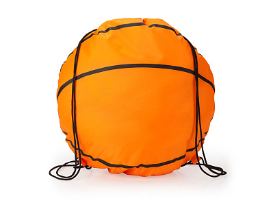 Рюкзак-мешок MILANO в форме баскетбольного мяча (Оранжевый)