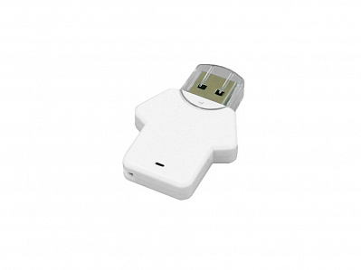 USB 3.0- флешка на 64 Гб в виде футболки (Белый)