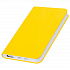 Универсальный аккумулятор "Softi" (5000mAh),желтый, 7,5х12,1х1,1см, искусственная кожа,пласт - Фото 1