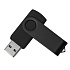 USB flash-карта DOT (8Гб), черный, 5,8х2х1,1см, пластик, металл - Фото 2