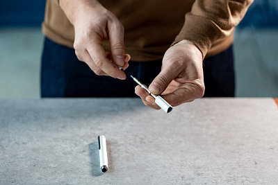 Шариковая ручка PININFARINA PF One SILVER /BLUE