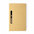 Блокнот со стикерами и ручкой KENDIL, рециклированный картон - Фото 2
