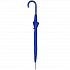 Зонт-трость с пластиковой ручкой, механический; синий; D=103 см; 100% полиэстер 190 T - Фото 3