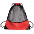 Рюкзак мешок с укреплёнными уголками Mesh, красный, 35*41 см, полиэстер 210D - Фото 1
