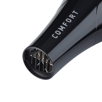 Фен DEWAL BEAUTY Comfort Black, черный, 2200 Вт, 1 насадка