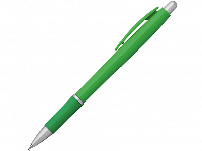 Шариковая ручка с противоскользящим покрытием OCTAVIO (Зеленый)