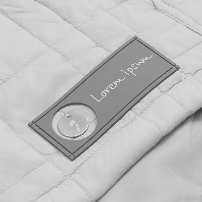 Шильдик металлический Alfa Sirkel, серебристый