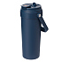 Термокружка вакуумная Соло (Solo), синяя - Фото 4