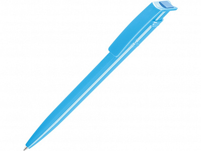 Ручка шариковая из переработанного пластика Recycled Pet Pen (Голубой)