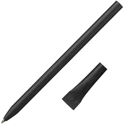 Ручка шариковая Carton Plus, черная (Черный)