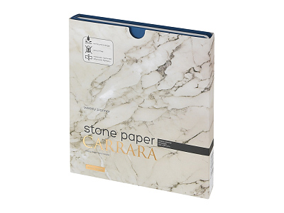 Еженедельник с каменной бумагой А5+ Carrara