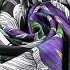 Платок шелковый Delicate, ирисы - Фото 3