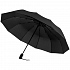 Зонт складной Fiber Magic Major, черный - Фото 1
