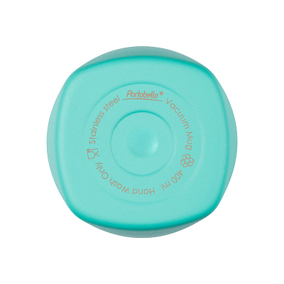 Термокружка вакуумная Вива (Viva), аква