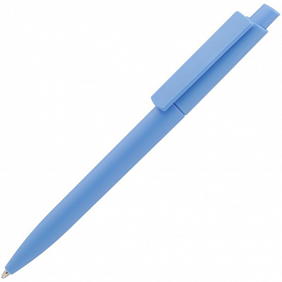 Ручка шариковая Crest, голубая (Голубой)