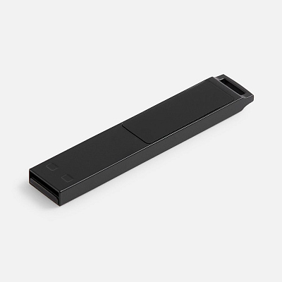 Флешка markBright Black с белой подсветкой, 32 Гб