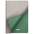 Ежедневник Латте (Latte NEW) недатированный, серый/зеленый - Фото 3
