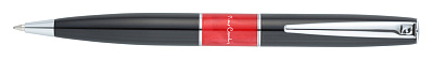 Ручка шариковая Pierre Cardin LIBRA, цвет - черный и оранжевый. Упаковка В (Черный)