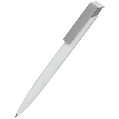 Ручка пластиковая Accent, серая (Серый)