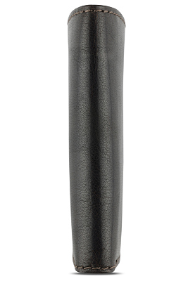 Мини-бумажник KLONDIKE MOUNTAIN «Alfie», натуральная кожа в темно-коричневом цвете, 9 х 11 х 2 см