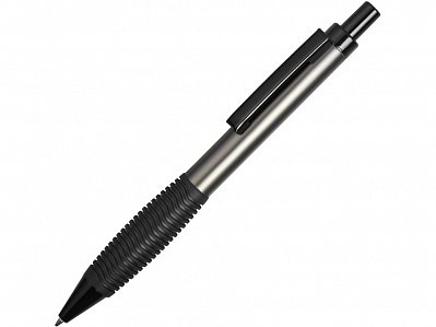 Ручка металлическая шариковая Bazooka (Серый/черный)