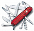Офицерский нож Huntsman 91, прозрачный красный - Фото 1