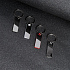 Брелок TONER STICK; 5,28 x 1,6 x 0,42 см; черный; металл/пластик; лазерная гравировка - Фото 3