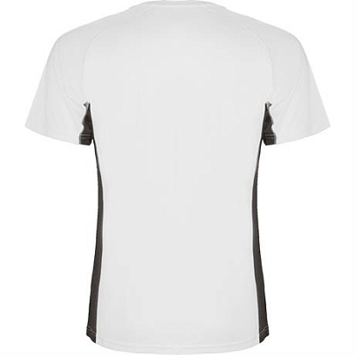 Спортивная футболка SHANGHAI мужская, БЕЛЫЙ/ТЕМНЫЙ ГРАФИТ 2XL