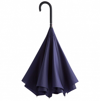 Зонт наоборот Unit Style, трость, темно-фиолетовый (Фиолетовый)