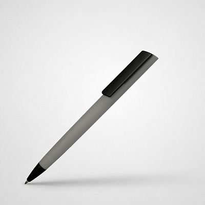 Ручка пластиковая шариковая C1 soft-touch (Серый)