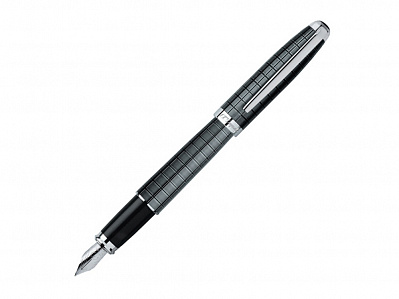 Ручка перьевая Olympio M (Черный/серебристый)